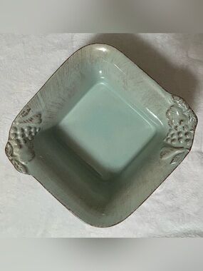 Casafina Madeira Harvest Robin's Egg Square Bowl